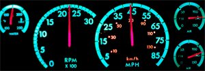 Frieghtliner Columbia Speedometer